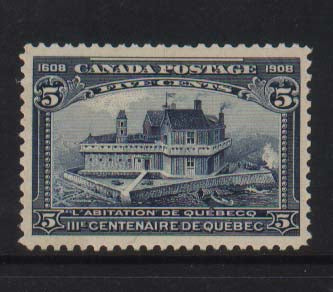 Canada #99 XF/NH Variety **With Certificate**