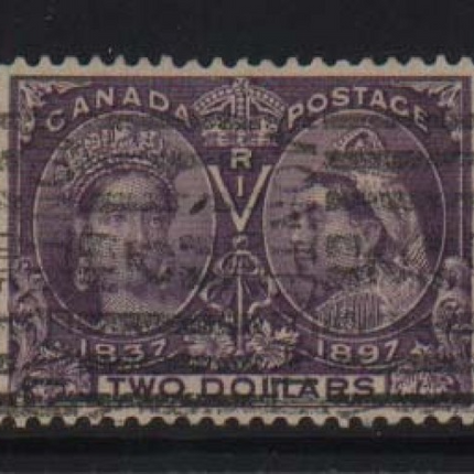 Canada #62 XF Used With Light Roller Cancel  **With Cert.**