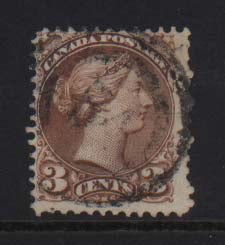 Canada #37d Used  **With Certificate**