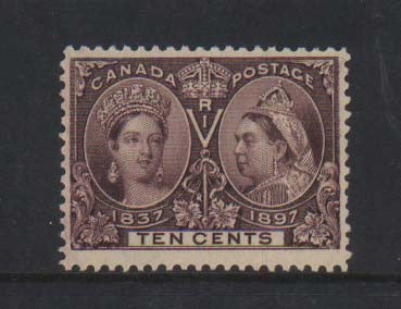 Canada #57ii VF/NH **With Certificate**