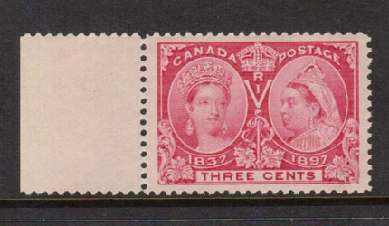 Canada #53 XF/NH Margin Copy  **With Certificate**
