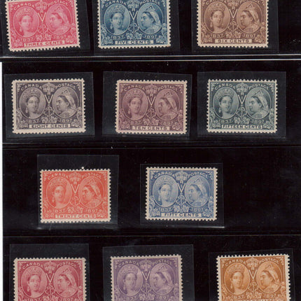 Canada #50 - #65 VF Mint Jubilee Set
