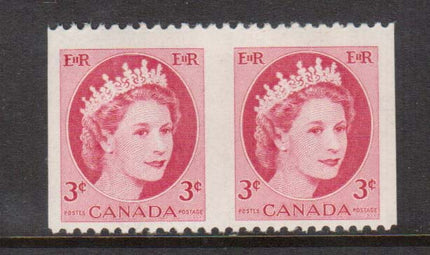Canada #339a VF/NH Imperf Pair  **With Certificate**