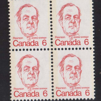 Canada #591a XF/NH Variety Block  **With Certificate**
