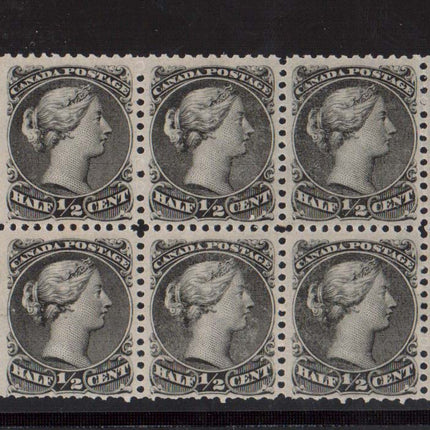 Canada #21,iii,iv Mint Block Of Ten