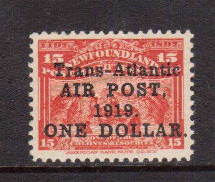 Newfoundland #C2 XF/NH  **With Certificate**