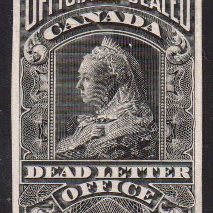 Canada #OX3P XF Proof India On Card  **With Certificate**