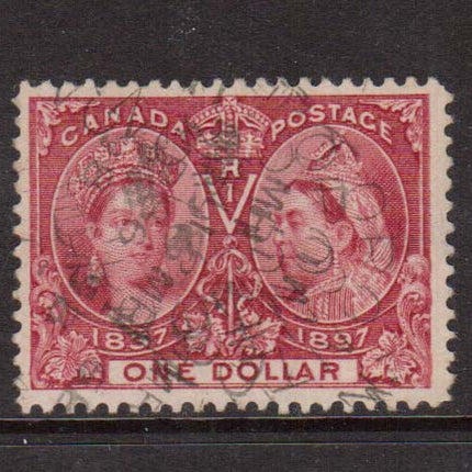 Canada #61 VF Used With Nice CDS Cancel  **With Certificate**