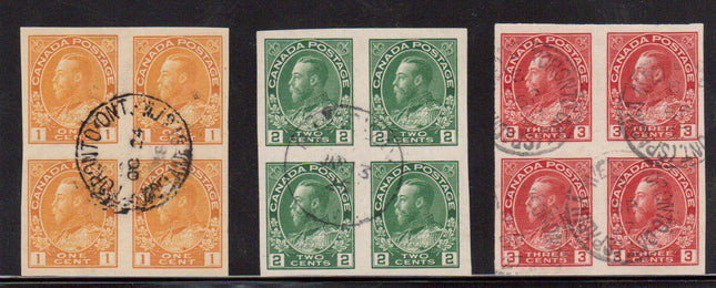 Catalog: #136 - #138 XF Used Block Set Each With CDS Cancel