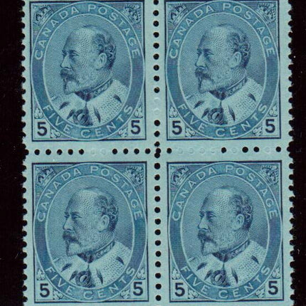 Canada #91 XF/NH Gem Block  **With Certificate**