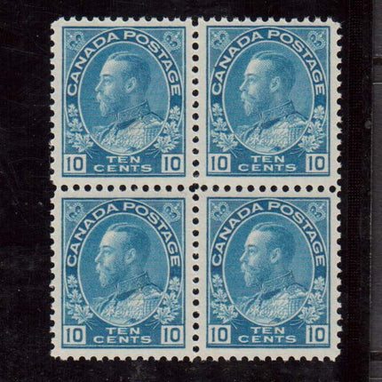 Canada #117 NH Mint Block  **With Certificate**