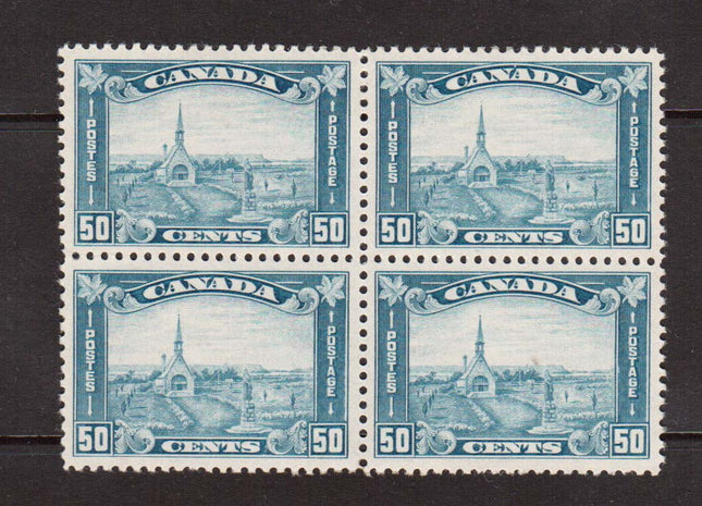 Canada #176i XF Mint Block  **With Certificate**