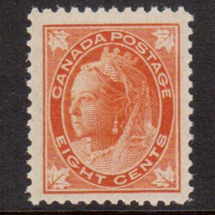 Canada #72 XF/NH **With Certificate**