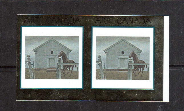 Canada #1945b XF/NH Imperforate Pair