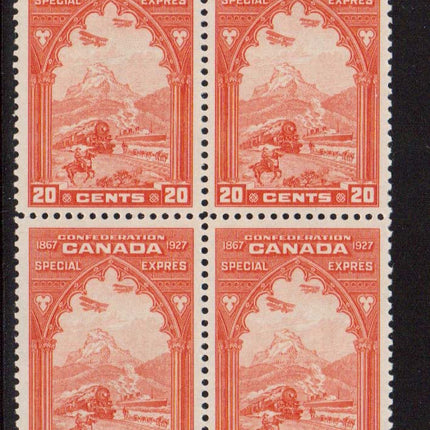 Canada #E3 XF/NH Block
