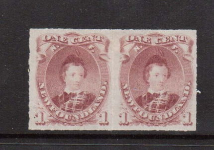 Newfoundland #37 XF Mint Pair  **With Certificate**