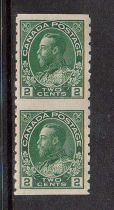 Canada #128ai VF/NH Imperf Pair **With Certificate**