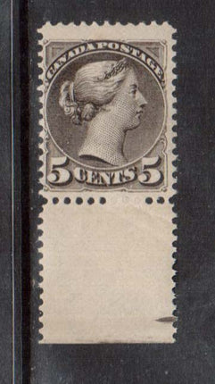 Canada #42 VF/NH Margin Copy **With Certificate**