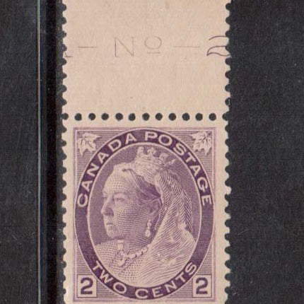 Canada #76a VF/NH Plate #2 Imprint Single **With Certificate**
