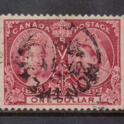 Canada #61 VF Used With Montreal CDS Cancel **With Certificate**