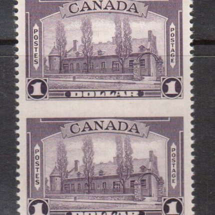 Canada #245a XF/NH Imperf Pair **With Certificate**
