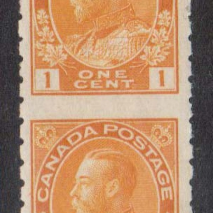 Canada #126ac XF/NH Pair **With Certificate**