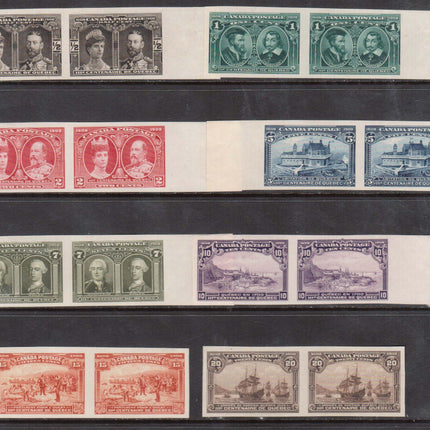 Canada #96ii - #103ii XF Mint Imperf Pair Set Of Eight