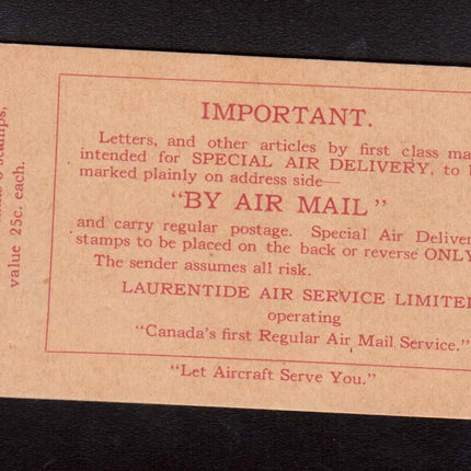 Canada #CL4b XF Mint Complete Booklet