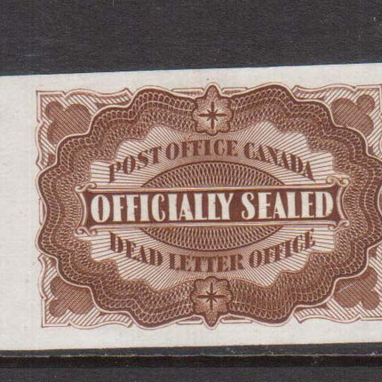 Canada #OX1P XF Gem Plate Proof On India Paper **With Certificate**