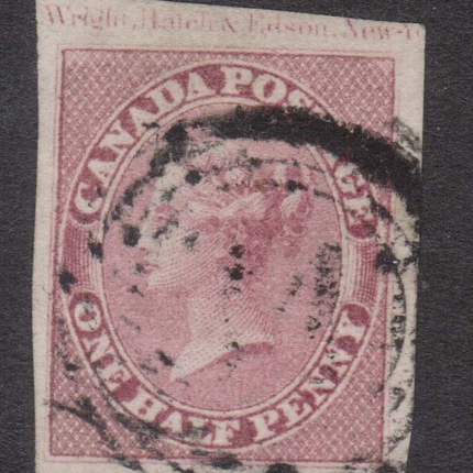 Canada #8a XF Used Showing Full Imprint **With Certificate**