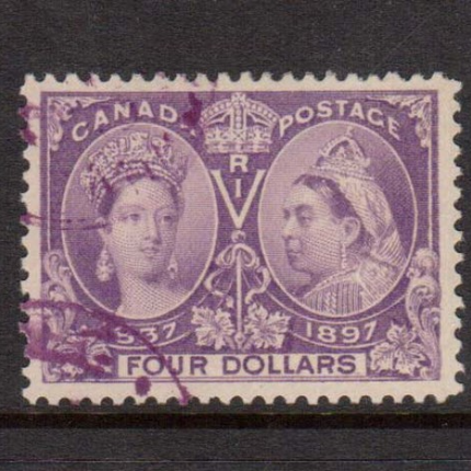 Canada #64 VF Used With CDS Cancels **With Certificate**
