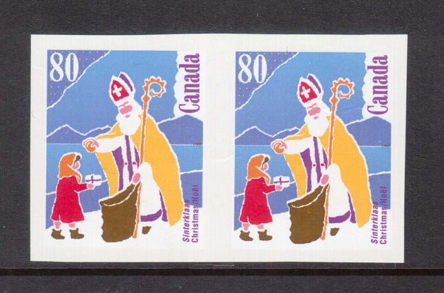 Canada #1341 Mint Imperf Pair Variety