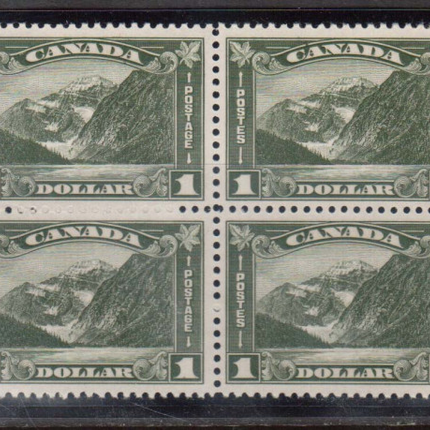 Canada #177 VF/NH Block **With Certificate**