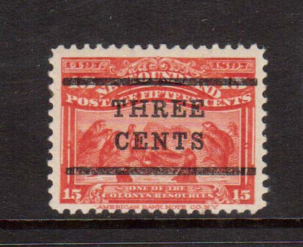 Newfoundland #128 VF/NH **With Certificate**