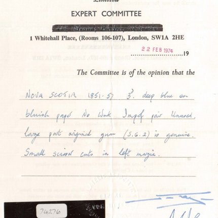 Nova Scotia #2 XF Mint Pair **With Certificate**