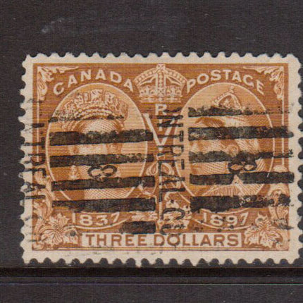 Canada #63 XF Used With Montreal Cancel **With Certificate**