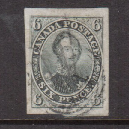 Canada #5b Used Superb Huge Margin Gem **With Certificate**