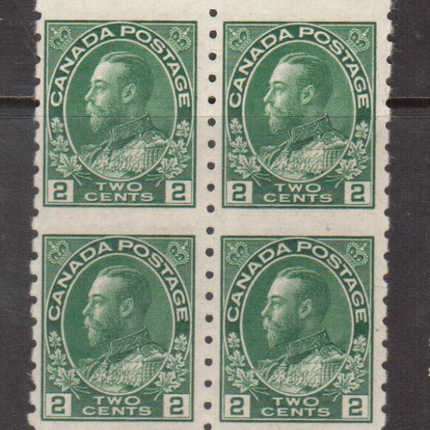 Canada #128ai VF/NH Block **With Certificate**