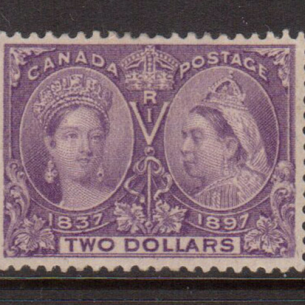 Canada #62 XF/NH **With Certificate**