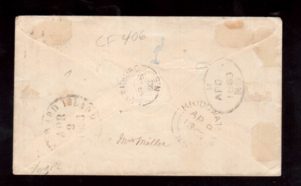 Prince Edward Island #2 VF Used On Choice Cover **With Cert.**