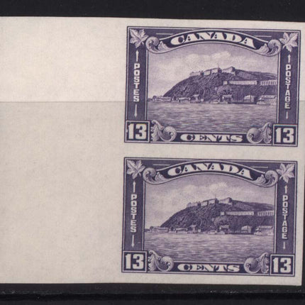 Canada #201 NH Mint Superb Imperf Pair