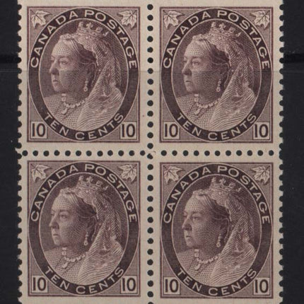 Canada #83 NH Mint Superb Block  **With Cert.**