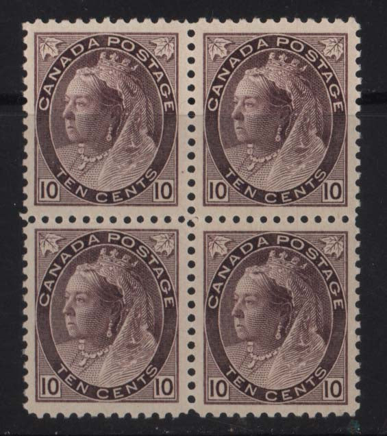 Canada #83 NH Mint Superb Block  **With Cert.**