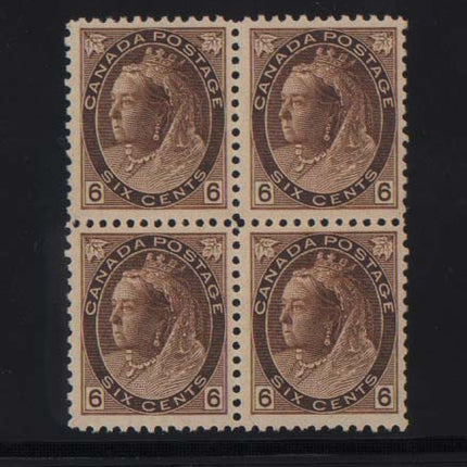 Canada #80 VF/NH Showpiece Block Of Four