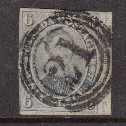 Canada #5 VF Used Showing Imprint In Margin **With Cert.**