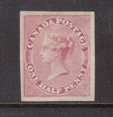 Canada #8 Extra Fine Mint Full Original Gum Hinged **With Certificate**