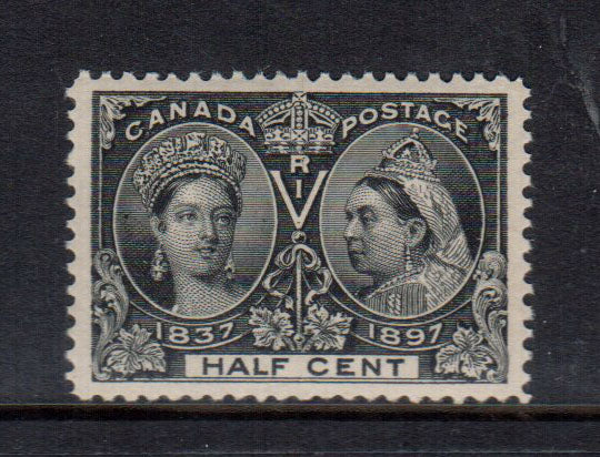Canada #50 VF+/NH **With Certificate**