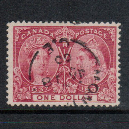 Canada #61 VF Used With Montreal CDS Cancel In Black **With Cert.**