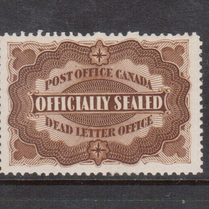 Canada #OX1 VF/NH Light Natural Gum Bend **With Certificate**