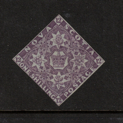 Nova Scotia #7 Mint Fine Unused (No Gum) **With Certificate**